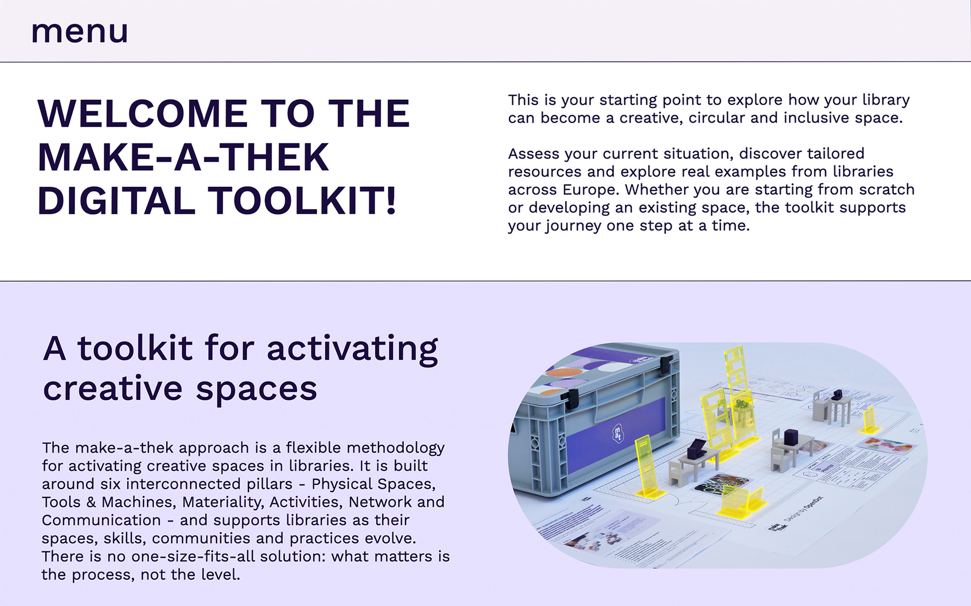 IL MAKE-A-THEK DIGITAL KIT È ONLINE